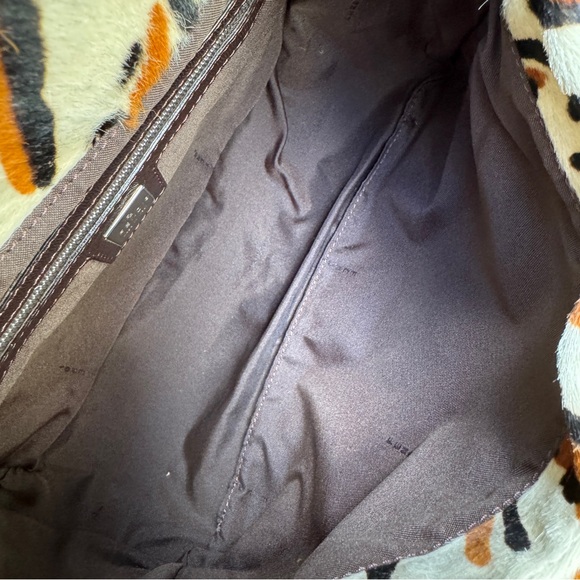 Fendi Vintage Leopard Ponyhair Mama Baguette Shoulder Bag - Picture 16 of 16